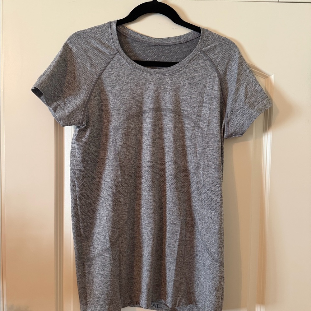 Lululemon Swiftly Tech Grey Short Sleeve